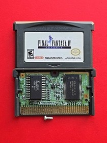 Final Fantasy IV Game Boy Advance Nintendo GBA Authentic Saves Role Playing