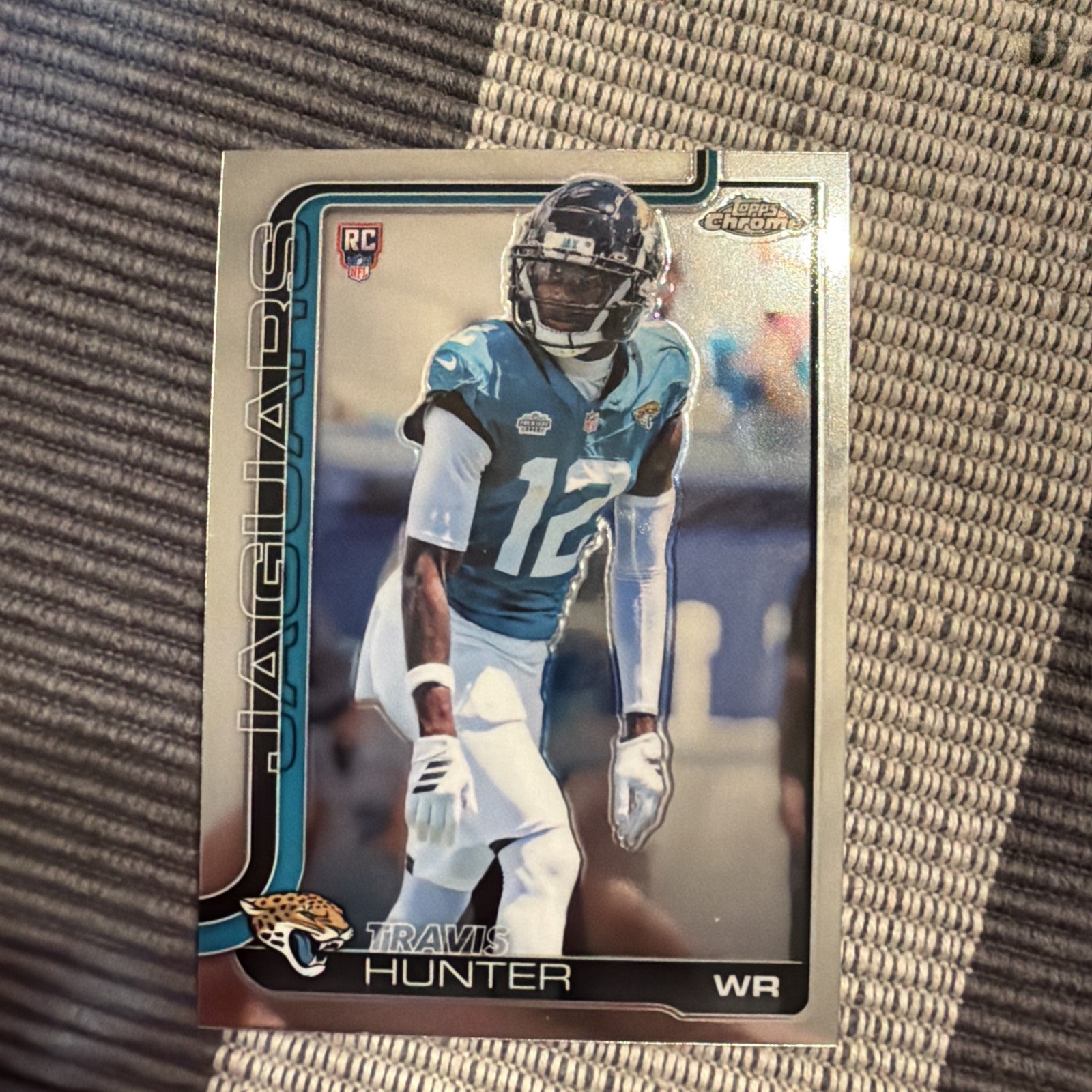 2025 Topps Chrome- Travis Hunter #332 Silver Refractor Jacksonville Jaguars (RC)
