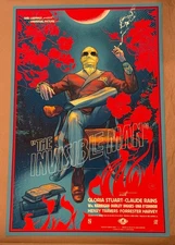 Martin Ansin The Invisible Man Regular Edition Coda Print Universal Monsters