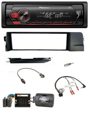 Pioneer DAB 1DIN MP3 Steering Wheel USB Car Stereo for BMW 3 Series E46 Pro 2001-2007