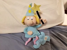 Rocky & Bullwinkle Fractured Fairy Plush Stuffed Animal Toy 2000 Stuffins Tag