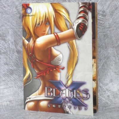 X BLADE Strategy Guide PS3 Xbox360 Book 2009 Japan Ltd Booklet