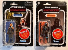 Star Wars The Mandalorian Beskar & Ahsoka Tano  2022  The Retro Collection 3.75
