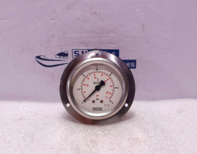 Wika Pressure Gauge 0-100Psi 0-6Bar Hamwrothy HCD1257/41864A