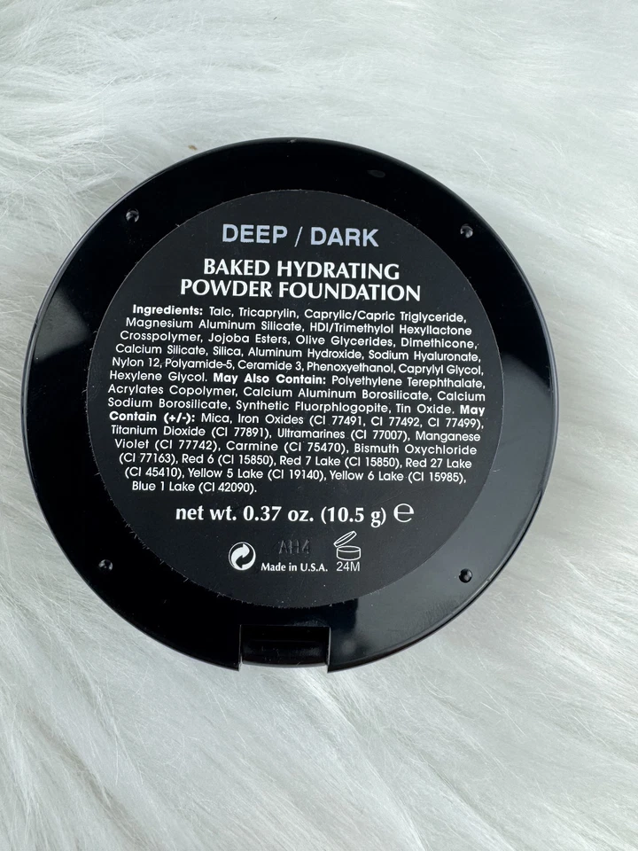 Baked Hydrating Powder Foundation DEEP / DARK 0.37 Oz Full Size - Image 2 of 2