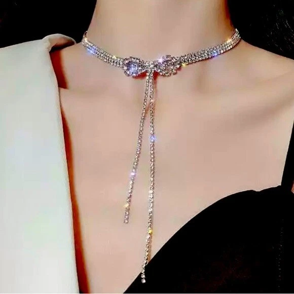 Shiny necklaces best sale