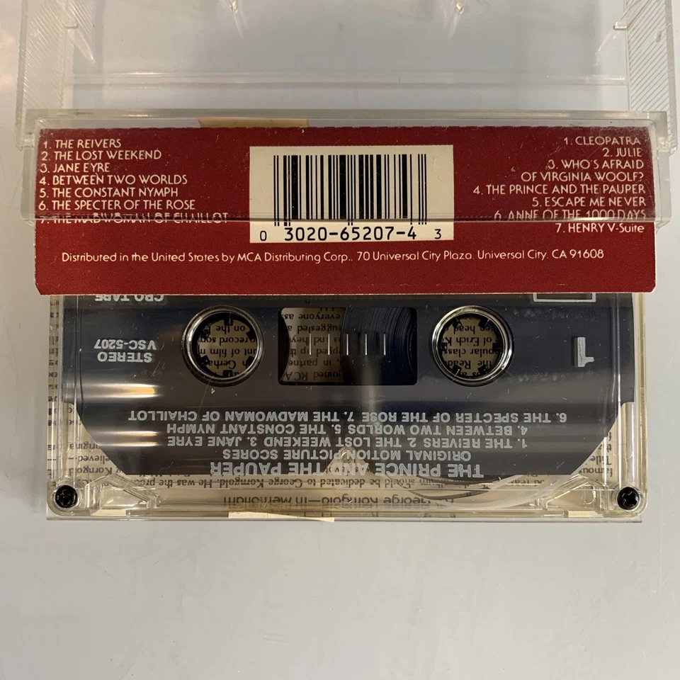 Prince and The Pauper Soundtrack (Cassette) - Image 2 of 2