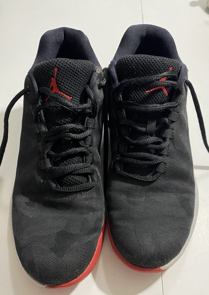 Nike Air Jordan Trainer Boys Red And Black Size 5.5Y Mid | eBay