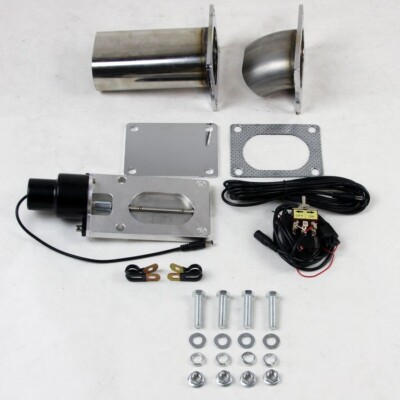 #ad Exhaust Oval Electric Aluminum Bolt On 3 in. Diameter Kit $220.00