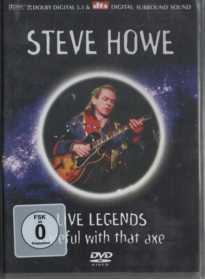 Steve Howe Live Legends DVD NEU Portrait of one of the greatest guitarists