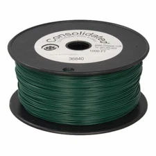22 AWG Green Solid Tinned-Copper Hook-Up Wire 1000 Feet