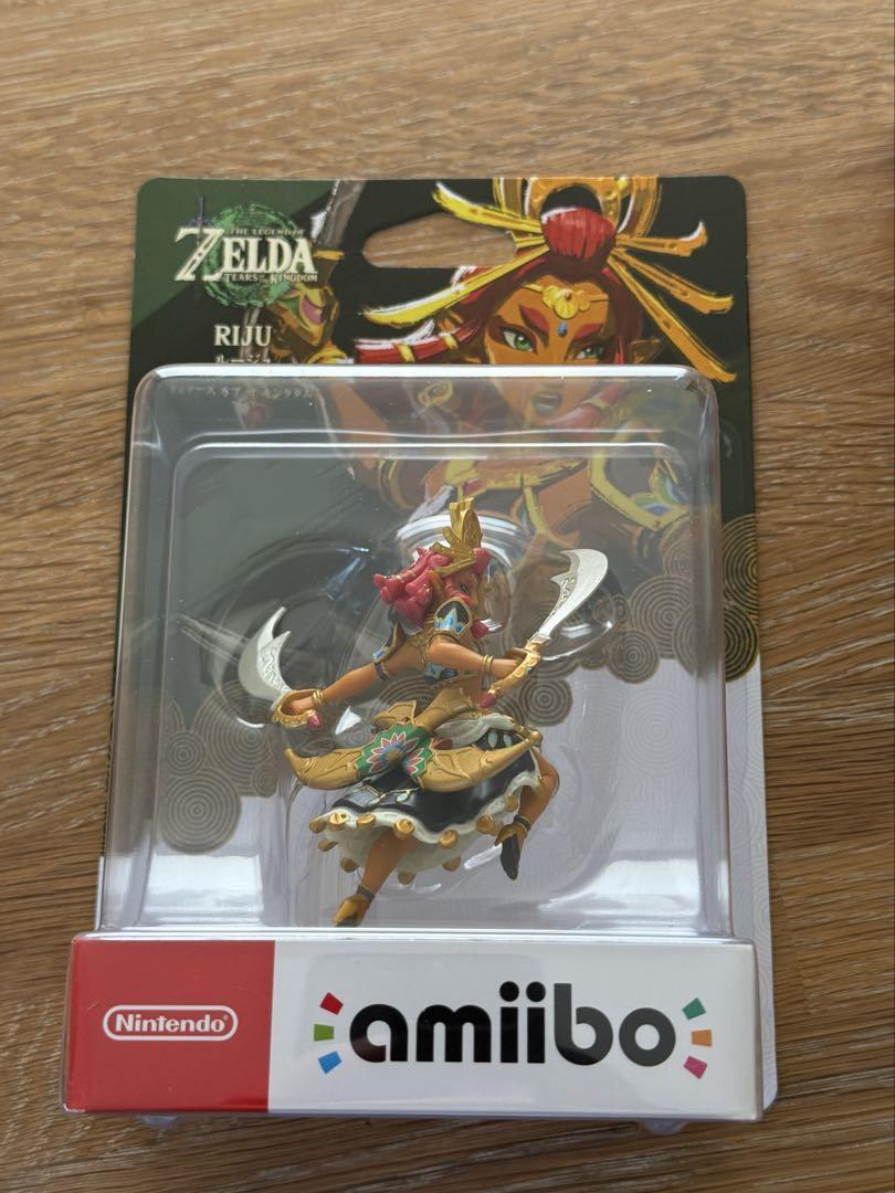 Set of 4 Tulin Yunobo Sidon Riju amiibo The Legend of Zelda Tears