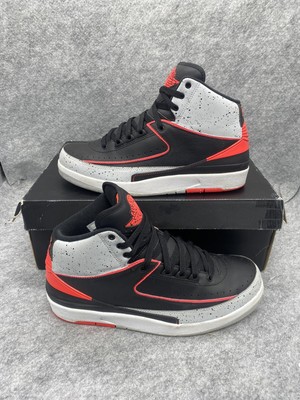 Air Jordan 2 Retro Infrared 2014 Size 9 Og All 385475 023 Black Grey  Infrared 2 | eBay