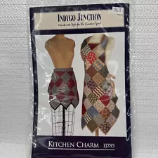 Indygo Junction  Misses Kitchen Charm Half & Full Aprons Sewing Pattern