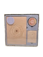 Inner World Gratitude Gift Set Inspiration Mini Book & Candle Includes Journal