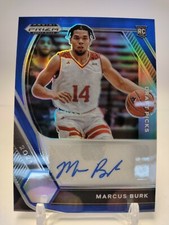 MARCUS BURK AUTO /149 BLUE 2021 22 Panini Prizm Draft Picks ROOKIE #DP-MBU