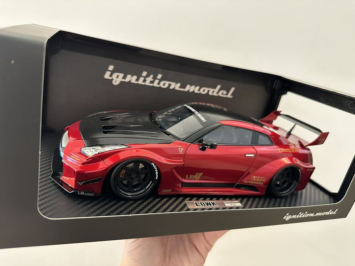 LB-Silhouette WORKS GT Nissan 35GT-RR Red Metallic IGNITION LB-Silhouette WORKS GT Nissan 35GT-RR Red Metallic IGNITION