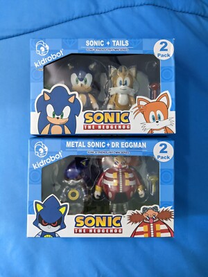 Kidrobot Mini Figure In Vinile Sonic The Hedgehog – Set Metal Sonic & Dr Eggman – Altezza 7,6 Cm - 6