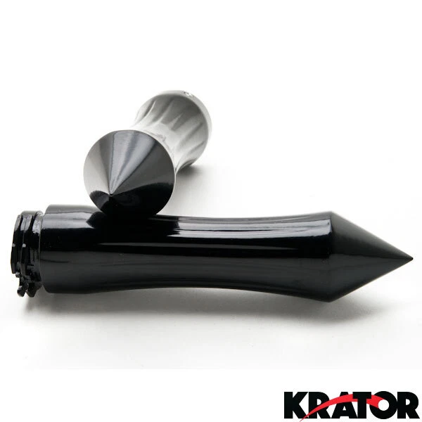 Par de empuñaduras de moto de 1" para Yamaha Virago XV 250 500 535 700 750 920 1100 Foto 3 de 4