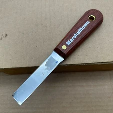 Marshalltown - Chisel Putty Knife - Rosewood Handle - 3/4” Very Nice Shape
