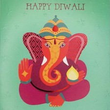 Davora Diwali Greeting Card with Envelope DWF1024 Hindu
