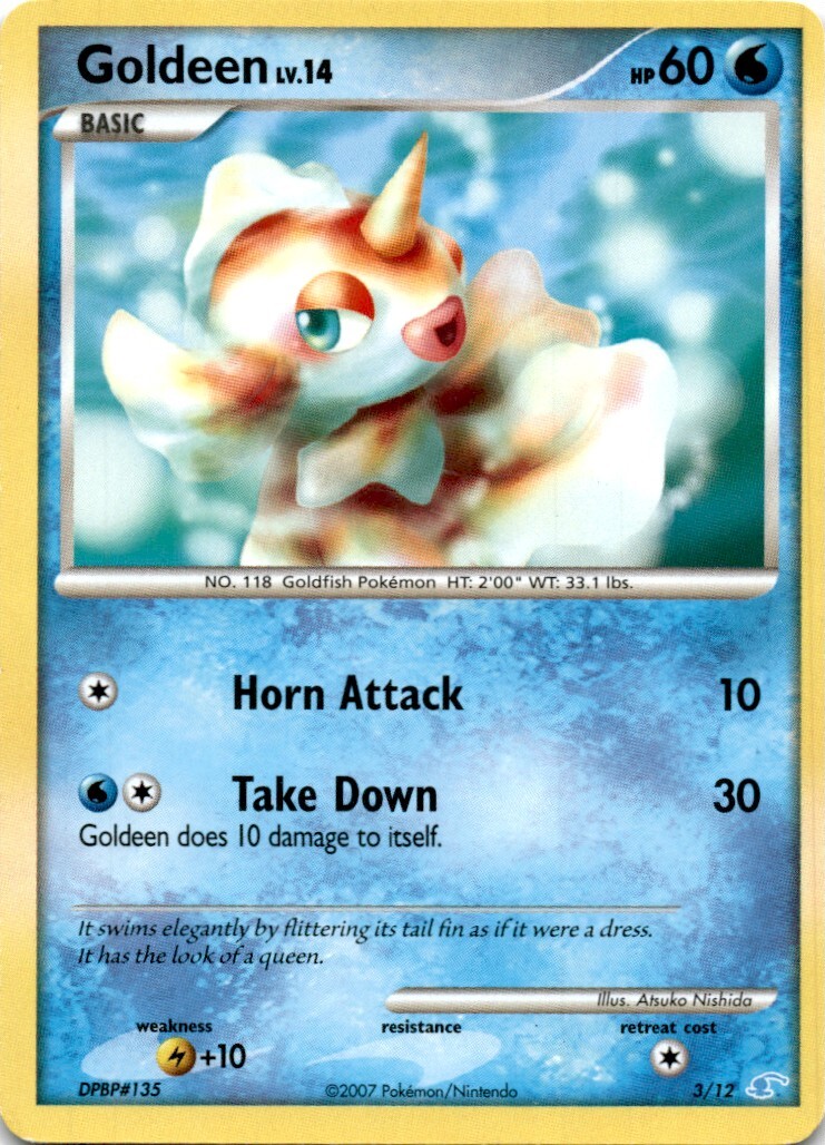 2007 Diamond & Pearl Goldeen Basic/Common #84