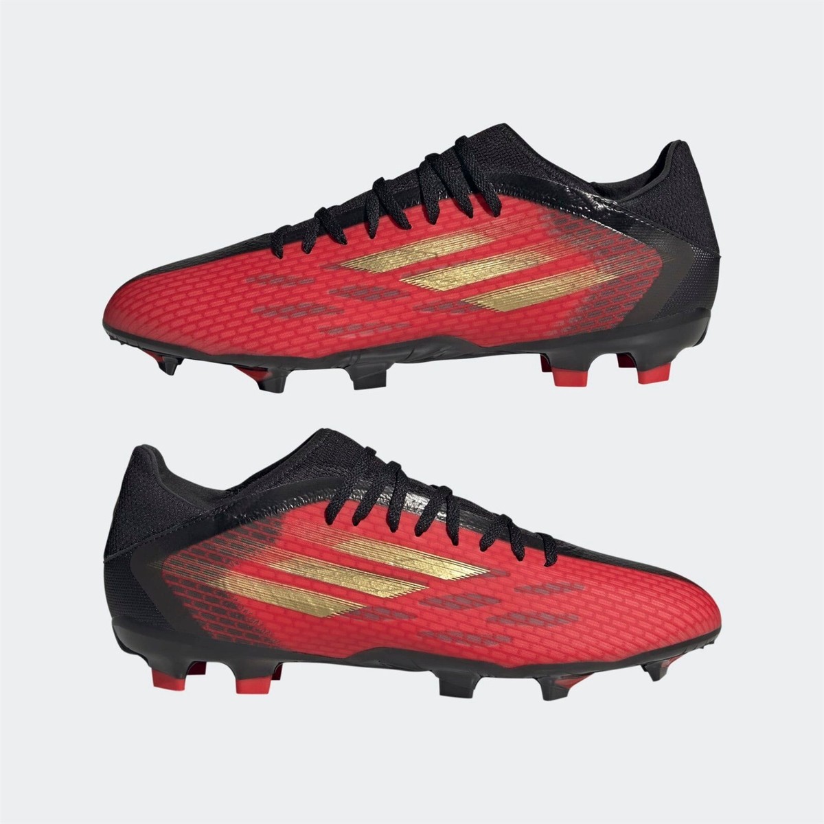 Unisex Adult Adidas X FG Football Boots Genuine New Red Size