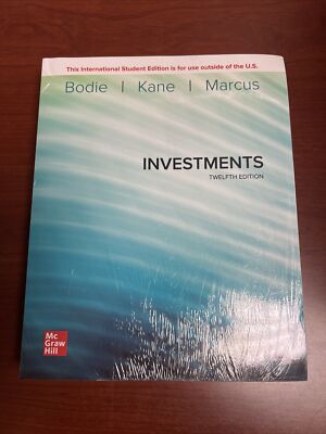 ISE Investments 12th Edition by Zvi Bodie Paperback Book