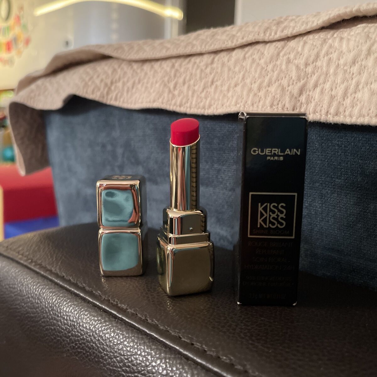◆GUERLAIN paris口紅◆ Guerlain Paris Kiss Kiss Plumping Shine Lip Color, #419 Iris