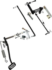 NEW 1956 CHEVY CLUTCH PEDAL & LINKAGE,3/4" Z-BAR STUDS ,RODS,BRACKETS,BUSHINGS