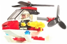 Genuine LEGO Town: City: Fire FIRE HELICOPTER (Set 4900) *NEW in Sealed Polybag*