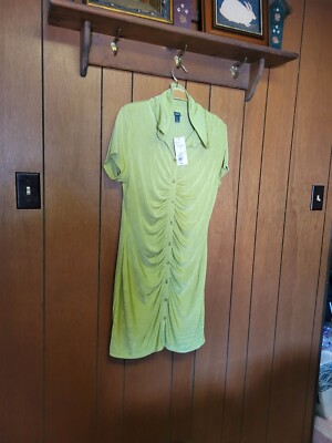 lime green dress target CUSHNIE X Target SZ 0 Midi Bright Lime Green Dress