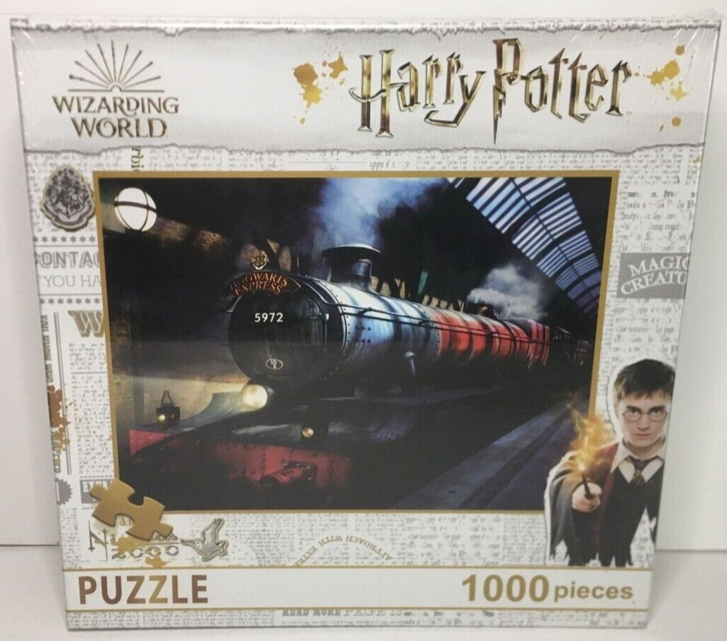 Harry Potter Hogwarts Express 1000 Piece Jigsaw Puzzle New And Sealed