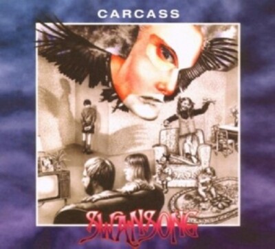 CARCASS - SWANSONG (REMASTERED,BLACK)  VINYL LP NEU 
