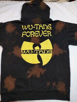 Wu-Tang Forever x forever 21 Short Sleeve Hoodie Sweater Size