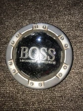 Boss Motorsports 3-1/4" Chrome Silver Wheel Rim Hub Cover Center Cap No Part #