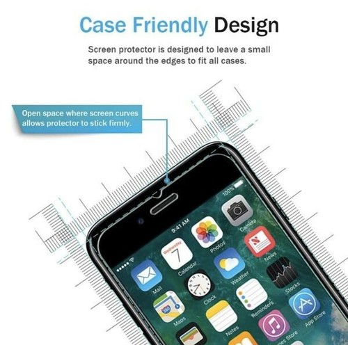 IPHONE 6+ /6s Plus/ 7 Plus / 8 plus tempered glass Screen protector - Picture 5 of 5