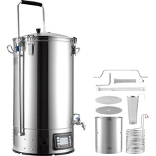 Uimoso Home Beer Brewing System with Circulating Pipe, 16-Gallon Capacity