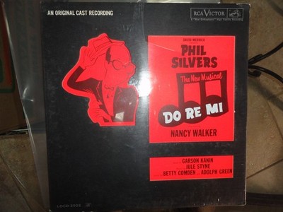 VINYL RECORD LP S DO RE MI #2 AN ORIGINAL CAST RECORDING RCA VICTOR LOCD-2002