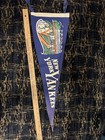 Felt New York Yankees Pennant Vintage 1920. 1930 RARE YANKEE STADIUM Babe Ruth — photo 1