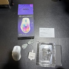 Turtle Beach Kone XP Air Wireless Gaming Mouse White Used Tested