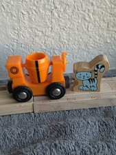 Brio Bob The Builder Dizzy Cement Mixer Pilchard Cat Wooden Railway Compatible