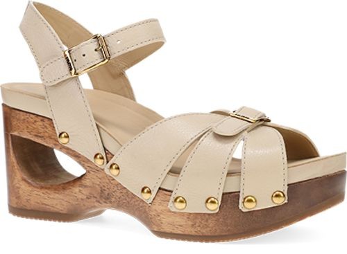 Dansko Alanna Women's Casual Sandals, Vanilla, W38