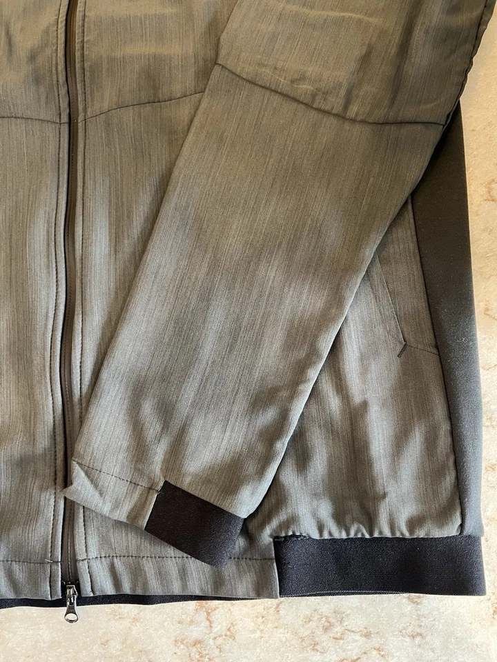 Nike West Virginia Mountaineers Team Issued Jacket Size Large Gray Used - Image 4 of 4