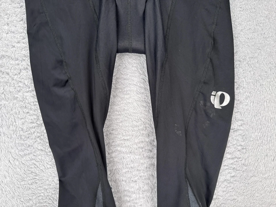 Pearl Izumi Capri Para Hombres Mediano Negro Elite Térmico Ciclismo 3/4 CÁLIDO Acolchado Foto 3 de 4