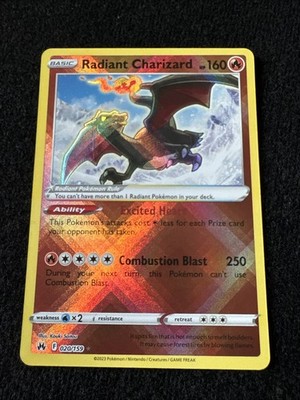 Radiant Charizard 020/159 Swsh: Crown Zenith Holo