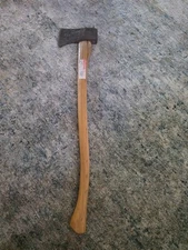 Vintage Craftsman Axe Single Bit Axe 3 lb. 35" Bowman Wood Handle USA