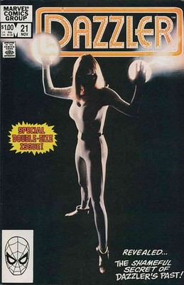 Dazzler #21 FN; Marvel | November 1982 Photo Cover - w/Bag+Board