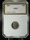 1941 Dime 10c PCI mintage: 175,106,557