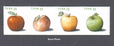 US Postage - 2013 - Apple coil strip of 4, complete set - Scott 4731 - 4734